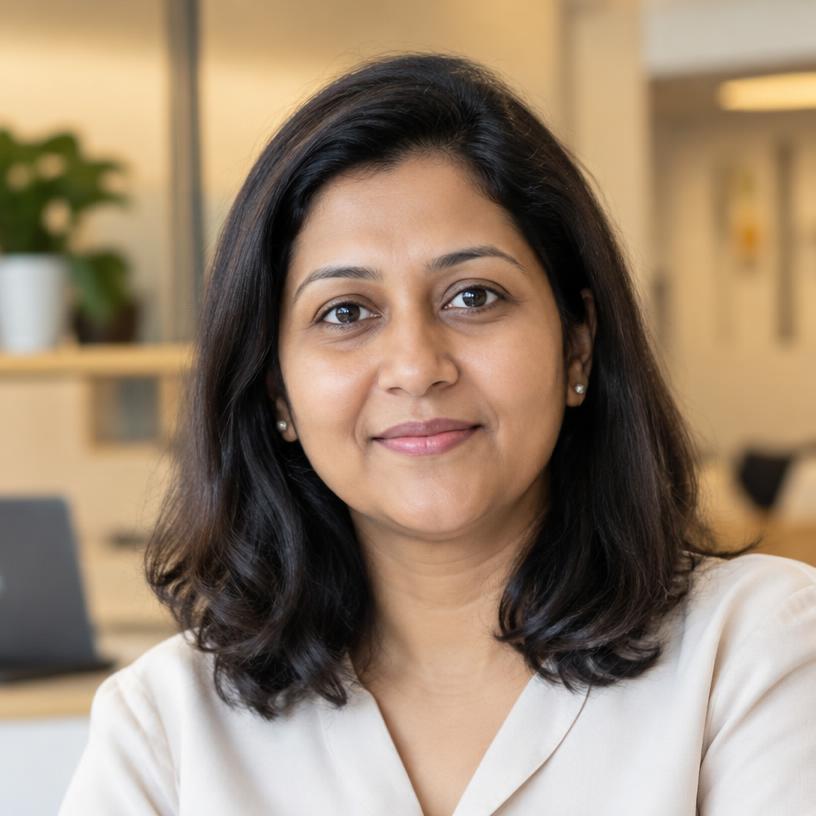 Placeholder portrait for Rohini K.